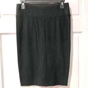 BOOM BOOM JEANS black sparkle pencil skirt sizeS NWOT unused
